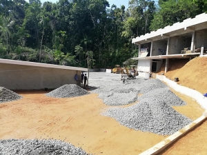 Development of car park - New SLEEK Hotel Kegalle